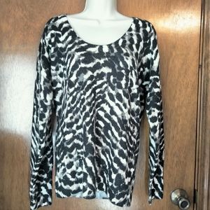 WHBM animal print NWOT